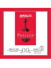 D'Addario Prelude Violin String - Medium - 4/4 - G (4th)