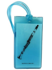 Musical Instrument Name Tag - Clarinet (various colours)