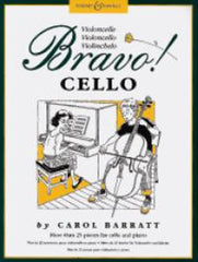 Carol Barratt: Bravo! Cello (Cello/Piano)