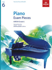 ABRSM Piano Exam Pieces 2019-2020 - Grade 6