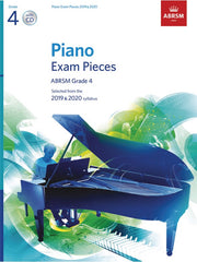 ABRSM Piano Exam Pieces 2019-2020 - Grade 4 (with CD)