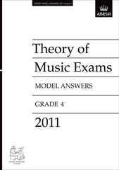 ABRSM Theory of Music Exam Papers 2011 - Grade 4 - Model Answers