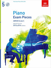 ABRSM Piano Exam Pieces 2015-2016 - Grade 5 (with CD)