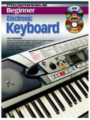 Progressive Beginner Electronic Keyboard (with CD + DVD)