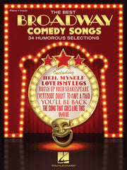 The Best Broadway Comedy Songs - Piano, Vocal + Guitar
