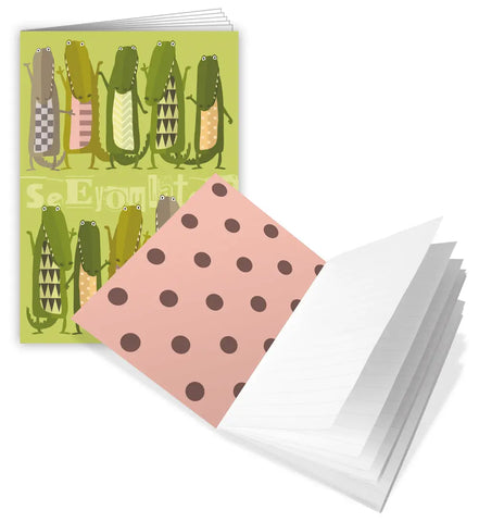 See You Later Alligator A6 Softback Notebook (Lined Paper)