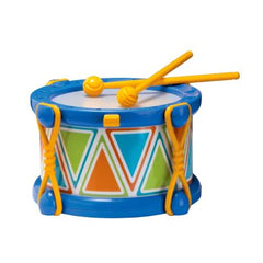 Baby Drum with 2 beaters (18m+) (colours vary)