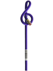 Bentcil: Treble Clef Pencil (Purple)