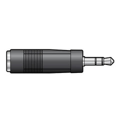 AV:Link 3.5mm Male - 6.3mm Female Adapter