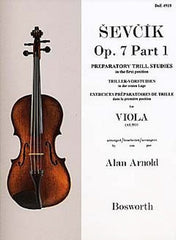 Sevcik Viola Studies: Preparatory Trill Studies Op.7 Part 1