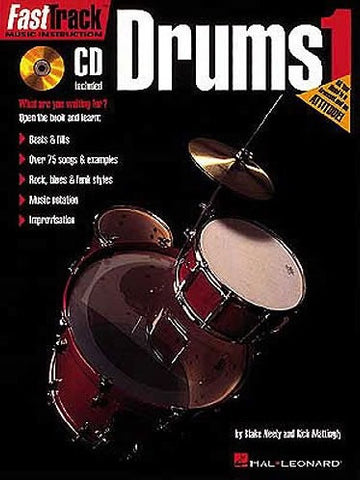 Fast Track: Drums 1 (with CD)