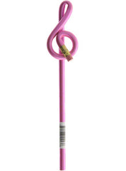 Bentcil: Treble Clef Pencil (Pink)