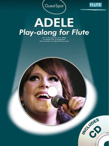 Guest Spot: Adele Play-along for Flute (with CD) - Sheet Music