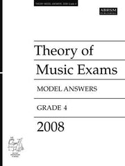 ABRSM Theory of Music Exam Papers 2008 - Grade 4 - Model Answers