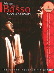 Cantolopera: Arias for Bass Volume 1 (Voice/Piano + CD)