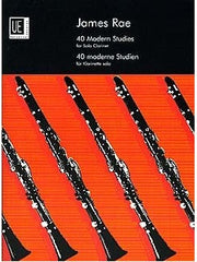 James Rae: 40 Modern Studies - Clarinet