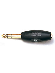 Planet Waves Adaptor: 3.5mm Stereo Jack (Female) to 1/4'' Stereo Jack (Male)