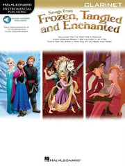 Hal Leonard Instrumental Play-Along: Songs from Frozen, Tangled + Enchanted- Clarinet (Online Audio)