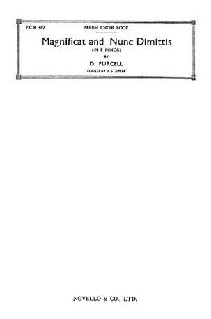 Daniel Purcell: Magnificat and Nunc dimittis in E minor (SATB)