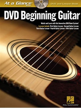 At a Glance: DVD Beginning Guitar - Book + DVD