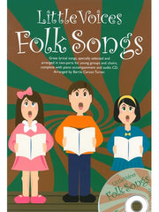 Little Voices: Folk Songs - SS + Piano (with CD)