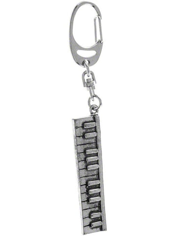 Pewter Keyring - Keyboard