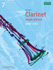 ABRSM Selected Clarinet Exam Pieces 2008-2013 - Grade 7 - Clarinet + Piano