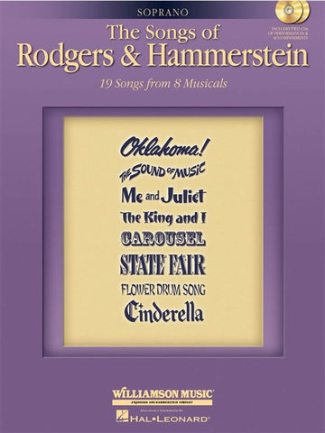 The Songs Of Rodgers and Hammerstein - Soprano Voice + Piano (with CDs)