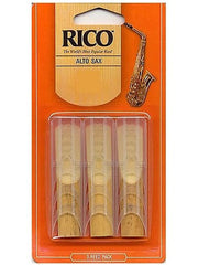 Rico Alto Saxophone Reeds - Size 1.5 (3 Pack)