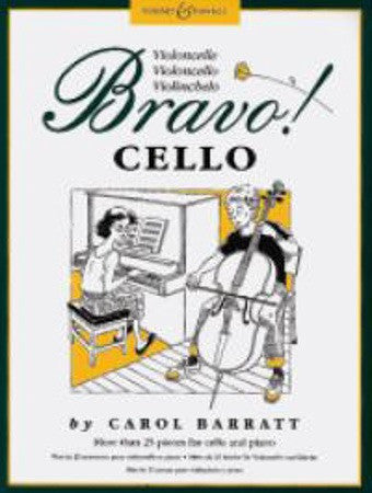 Carol Barratt: Bravo! Cello (Cello/Piano)