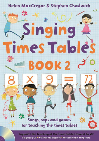 Singing Times Tables Book 2 (with CD)