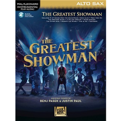 Hal Leonard Instrumental Play-Along: The Greatest Showman - Alto Sax (with Online Audio)