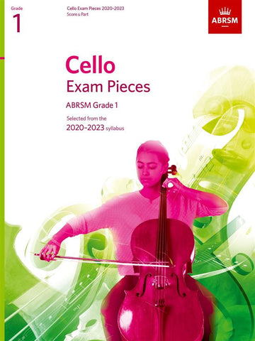 ABRSM Cello Exam Pieces 2020-2023 - Grade 1 - Cello + Piano