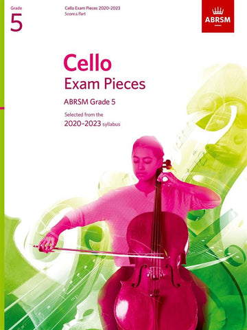 ABRSM Cello Exam Pieces 2020-2023 - Grade 5 - Cello + Piano