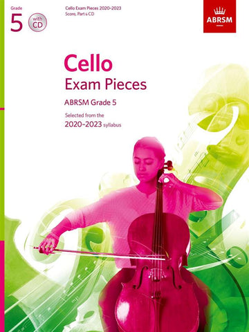 ABRSM Cello Exam Pieces 2020-2023 - Grade 5 - Cello + Piano (with CD)