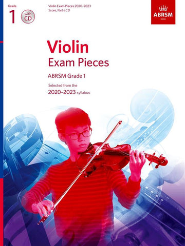 ABRSM Violin Exam Pieces 2020-2023 - Grade 1 - Violin + Piano (with CD)