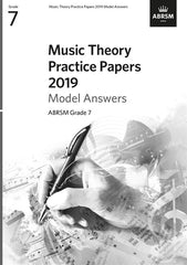 ABRSM Music Theory Practice Papers 2019 - Grade 7 - Model Answers
