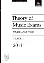 ABRSM Theory of Music Exam Papers 2011 - Grade 1 - Model Answers