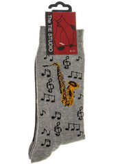 Saxophone Men's Socks by Tie Studio