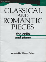 Classical and Romantic Pieces for Cello and Piano