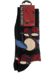 Drum Kit Men's Socks by Tie Studio