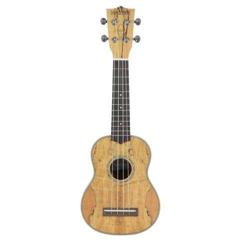 Native Soprano Ukulele in Spalted Maple Wood (incl. Free Aquilla Ukulele Strings)