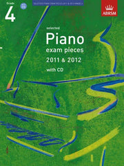 ABRSM Selected Piano Exam Pieces 2011-2012 - Grade 4 (with CD)