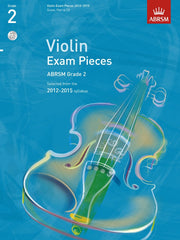 ABRSM Selected Violin Exam Pieces 2012-2015 - Grade 2 - Violin + Piano (with CD)