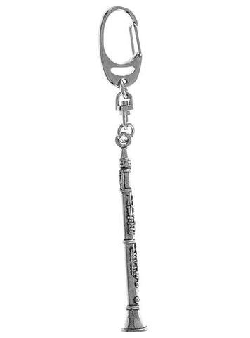 Pewter Keyring - Clarinet