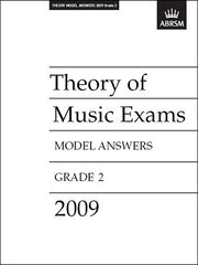 ABRSM Theory of Music Exam Papers 2009 - Grade 2 - Model Answers