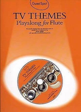 Guest Spot: TV Themes Playalong For Flute (with CD)