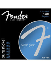 Fender 150R Pure Nickel Electric Guitar Strings - Regular (10-46) - Set