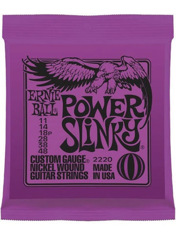 Ernie Ball Power Slinky Electric Guitar Strings (11-48) - Set