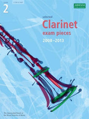 ABRSM Selected Clarinet Exam Pieces 2008-2013 - Grade 2 - Clarinet + Piano